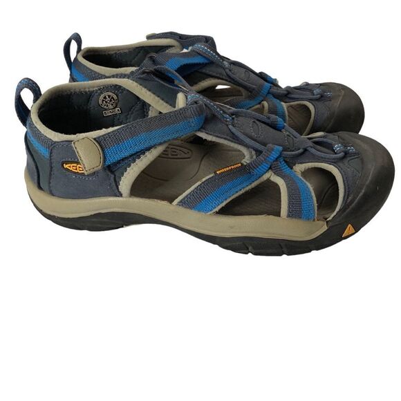 Keen Sandals Womens Waterproof Trail Shoes Blue Cinch Hike Size 6 - Picture 4 of 7